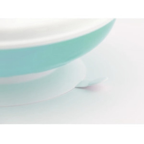 Plato Térmico con Ventosa Verde. Nuvita