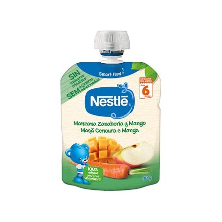 Fruta Nestlé 100% Maçã E Pêra 4x100g