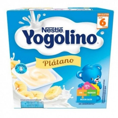 Yogolino de Plátano (4x100g). Nestlé