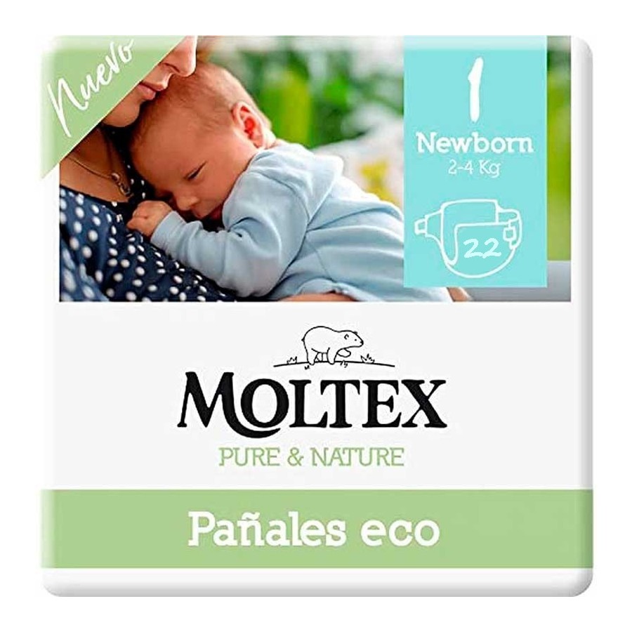 Cambiador Desechable Premium Comfort para Bebés · Moltex · 10 unidades