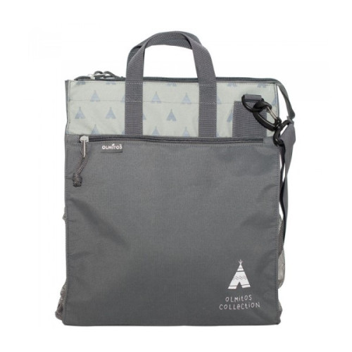 Bolsa Maternal Tipi Grey. Olmitos