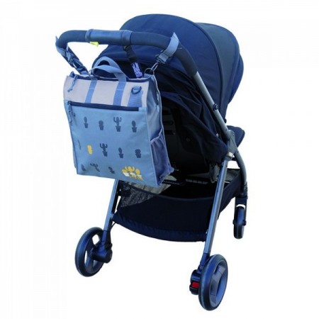 Bolsa Maternal Cactus Mustard. Olmitos