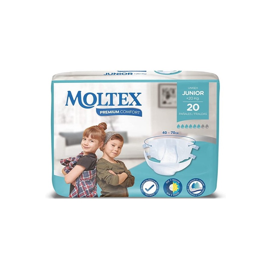 Cambiador Desechable Premium Comfort. Moltex