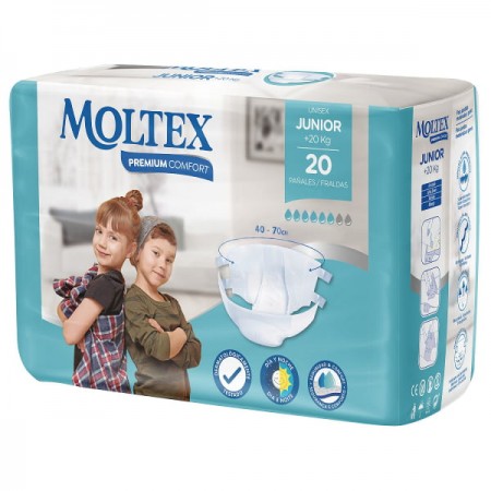Pañales Moltex Premium Comfort Talla 4