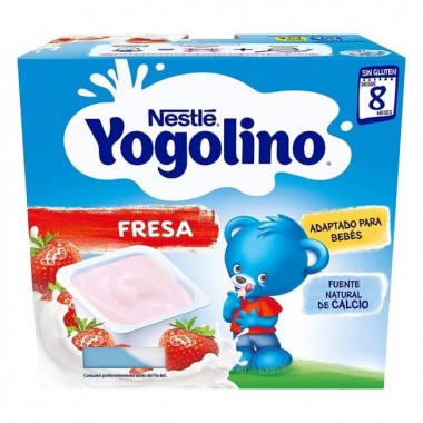 Yogolino de Fresa (4x100g)....