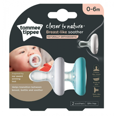 Chupete Tommee Tippee Forma De Pecho 0-6 Meses