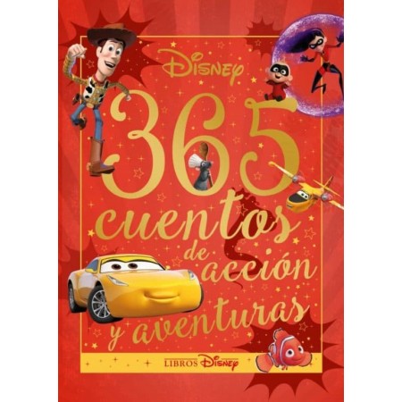 365 cuentos de acción y aventuras . Disney