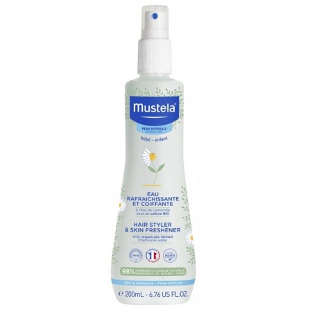 Agua para peinar refrescante 200ml. Mustela