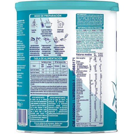 Leche Continuación NAN OPTIPRO 2, Nestlé