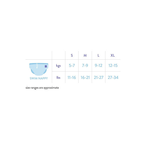 Set camiseta de protección solar + 2 pañal bañador Tropical. Bambino