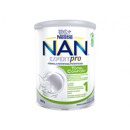 Leche NAN Confort 1 Total 800 g.  Nestle