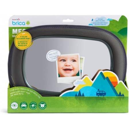 Espejo auto Brica Baby In-Sight Extragrande....
