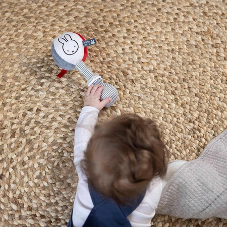 Sonajero Miffy Tiamo Collection Bebé Sensorial ( Anilla o Pelota)