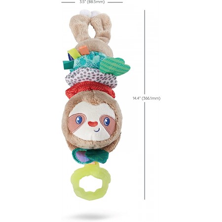 Juguete mordedor perezoso. Infantino