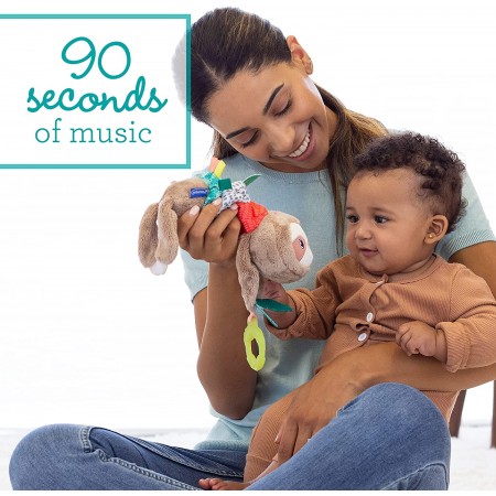 Juguete mordedor perezoso. Infantino