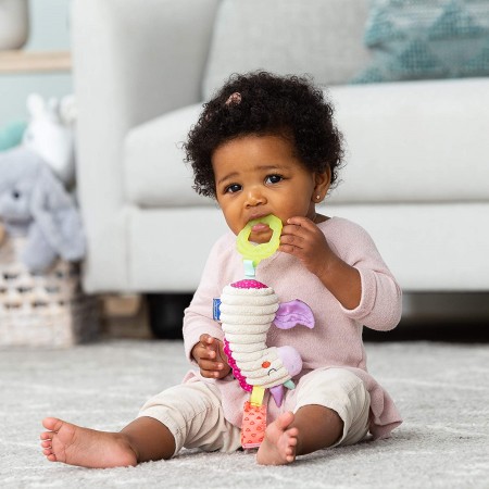 Juguete mordedor Unicornio . Infantino