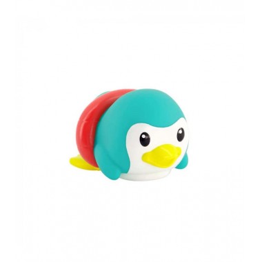 Pingüino nadador . Infantino