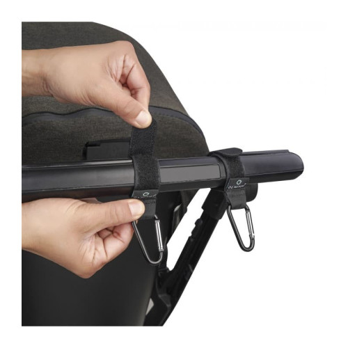 Ganchos mosquetón para cochecito. Olmitos