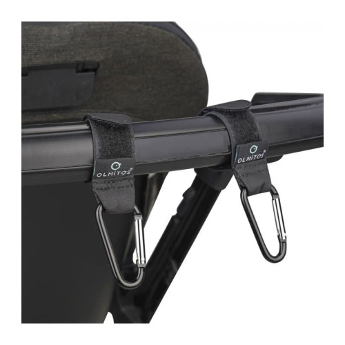 Ganchos mosquetón para cochecito. Olmitos