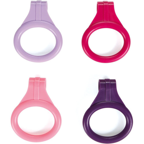 Anillas cuna/parque (4uds).Olmitos