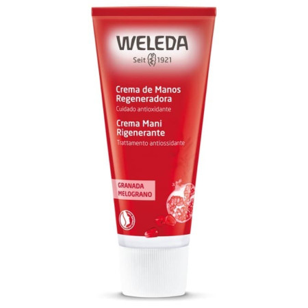 Crema de manos regeneradora Granada. Weleda