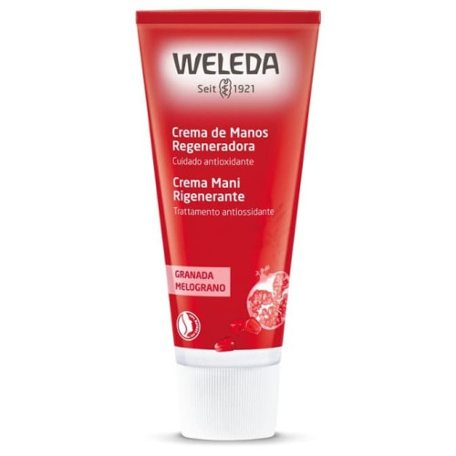 Crema de manos regeneradora Granada. Weleda