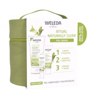 Pack Naturally Clear Piel...