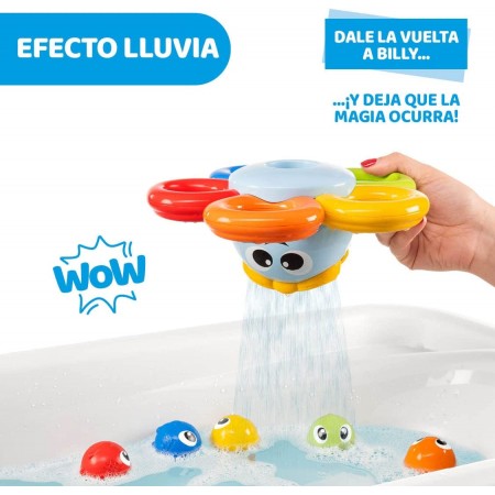 Juguete de baño Billy el Pulpo. Chicco (6-36m)