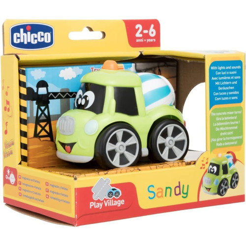 Juguete Sandy el vehículo parlanchín. Chicco