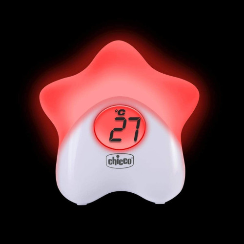 Estrella luz nocturna con Termómetro. Chicco