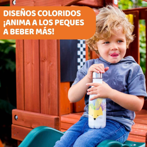 Botella Termo de acero inoxidable 350 ml. Chicco
