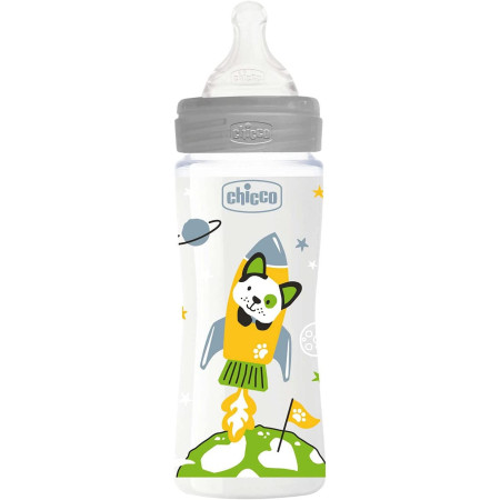 Biberón Well-Being Silicona Anticólicos 330 ml Chicco – Más capacidad y confort para el día a día