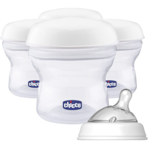 Set Contenedores de leche materna 4Uds. Chicco