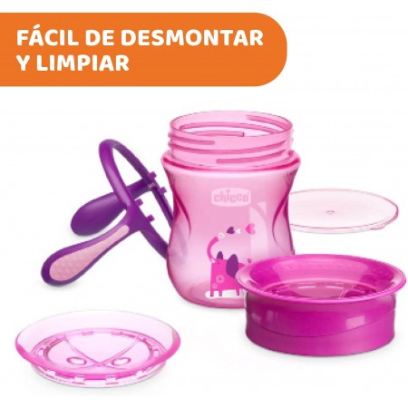 Vaso Perfect 360 antiderrames. Chicco