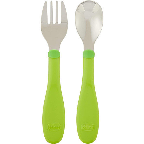 Cubiertos inoxidables . Chicco