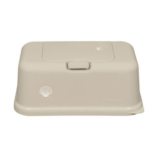 Caja Dispensadora Toallitas Beige. Funkybox