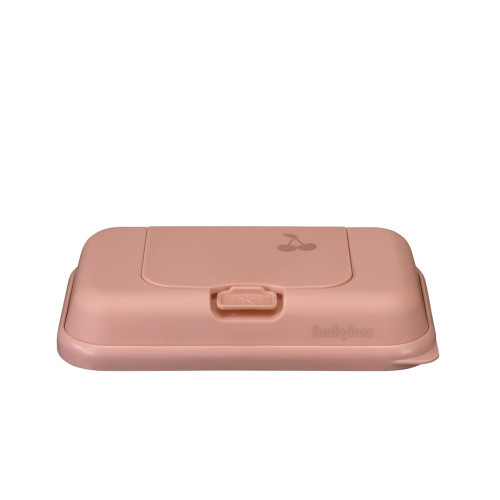 Caja Dispensadora de Toallitas Viaje Corazones Rosa.  Funkybox