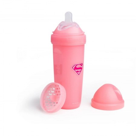 Biberón anticólico silicona 340ml. Herobility