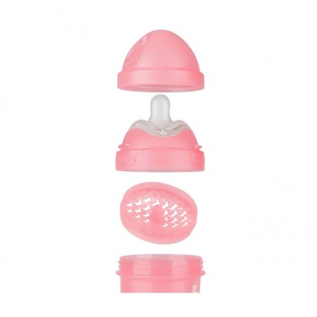 Biberón anticólico silicona 340ml. Herobility