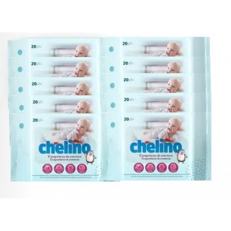 Comprar Chelino 60 Toallitas DermoSensitive al mejor precio.