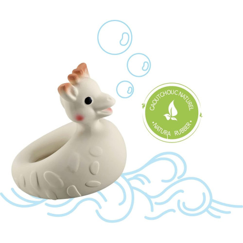 Sophie la girafe Juguete de baño SO'PURE 100% hevea natural
