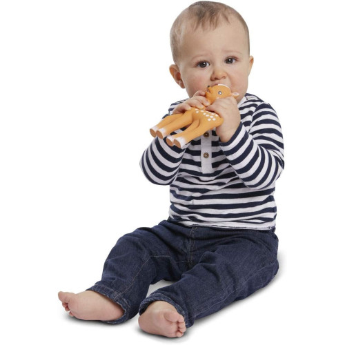 Mordedor Fan-Fan el ciervo 100% hevea. Sophie la girafe