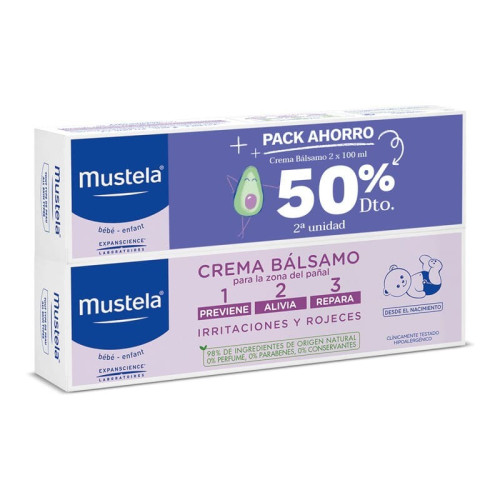 Crema Bálsamo 1,2,3. 150ml. Mustela