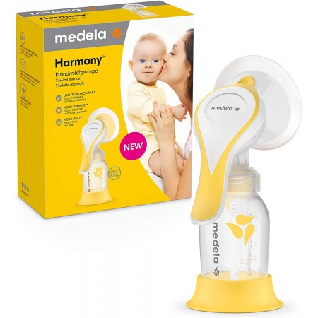 Extractor de leche manual Harmon y Flex. Medela