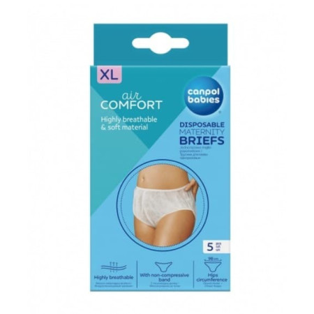 Braguitas Postparto Desechables 5 Ud.  Canpol Babies