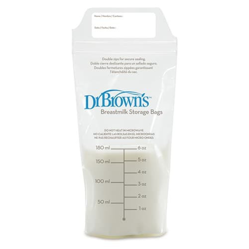 Bolsas para leche materna 25 Uds.Dr. Brown’s