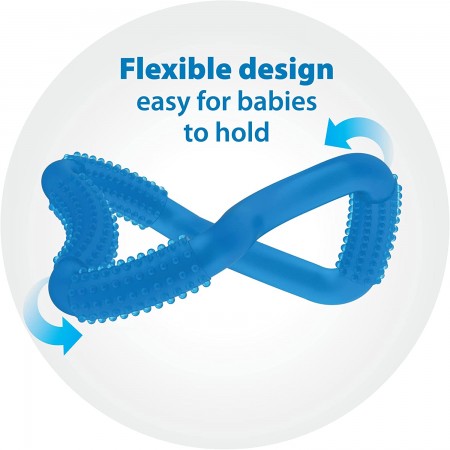 Mordedor silicona Flexees forma de aro. Dr....