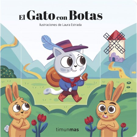 El Gato con botas. Ilustraciones de Laura Estrada
