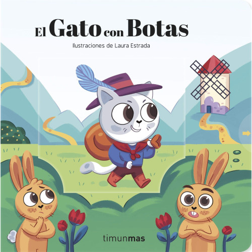 El Gato con botas. Ilustraciones de Laura Estrada