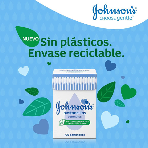 Bastoncillos Johnson´s 100 uds